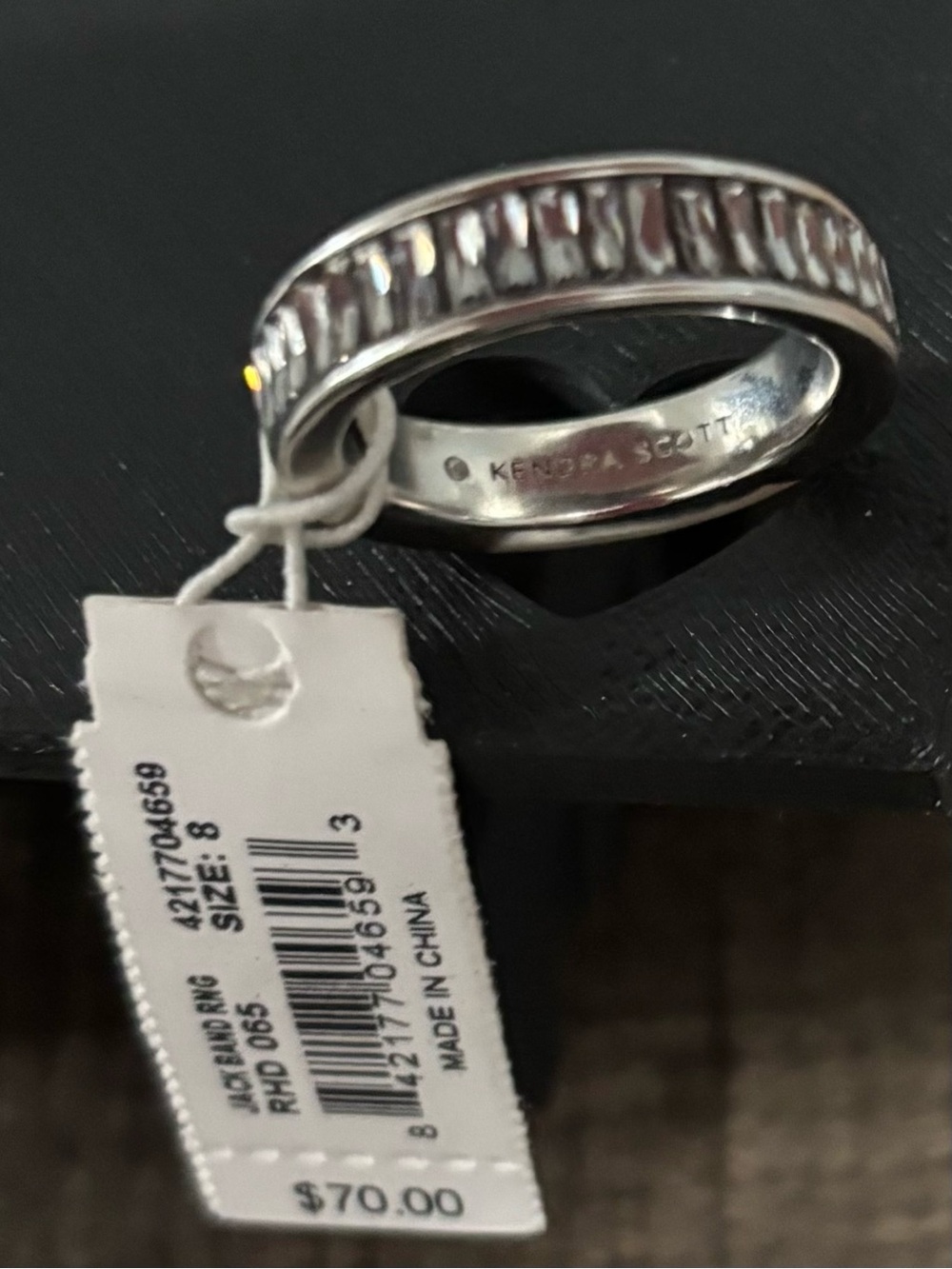 Kendra Scott Crystal Band Ring - Picture 4 of 8